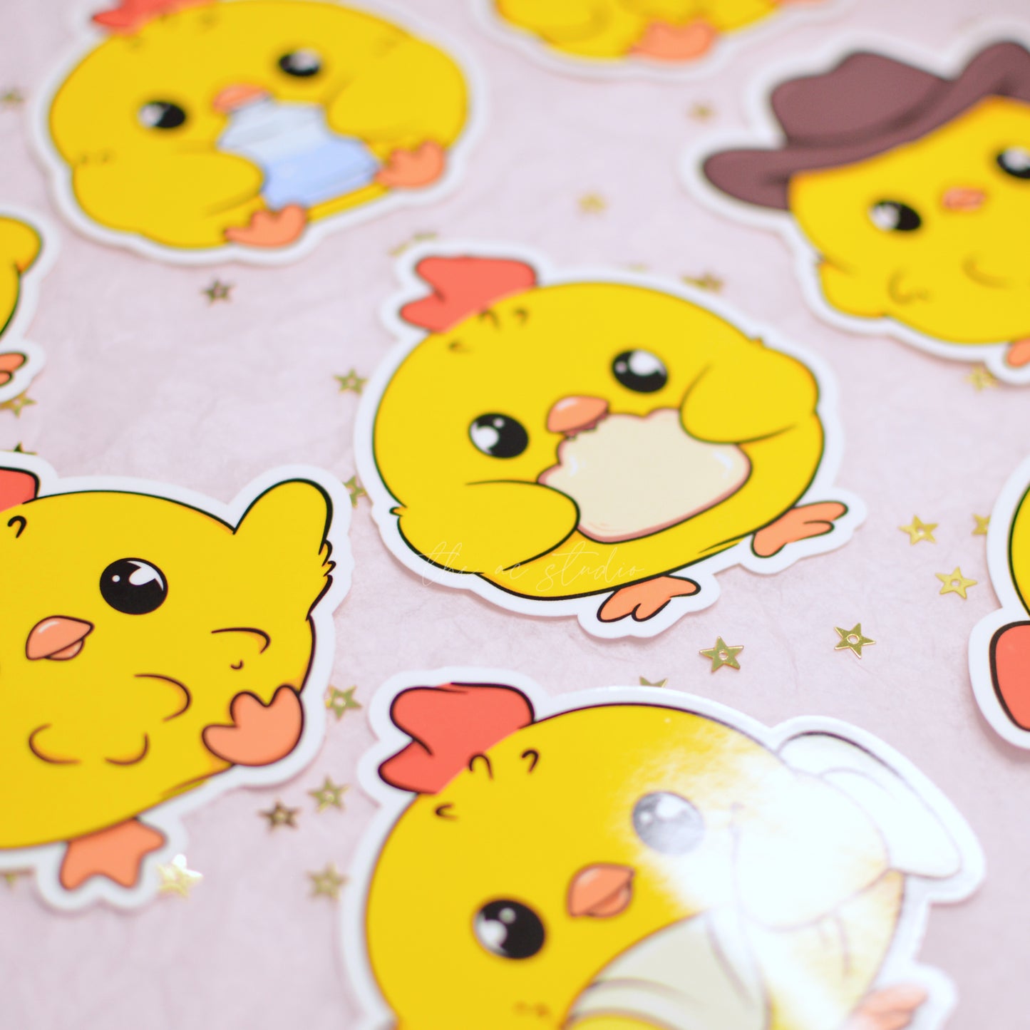 ChickAhn Character Sticker