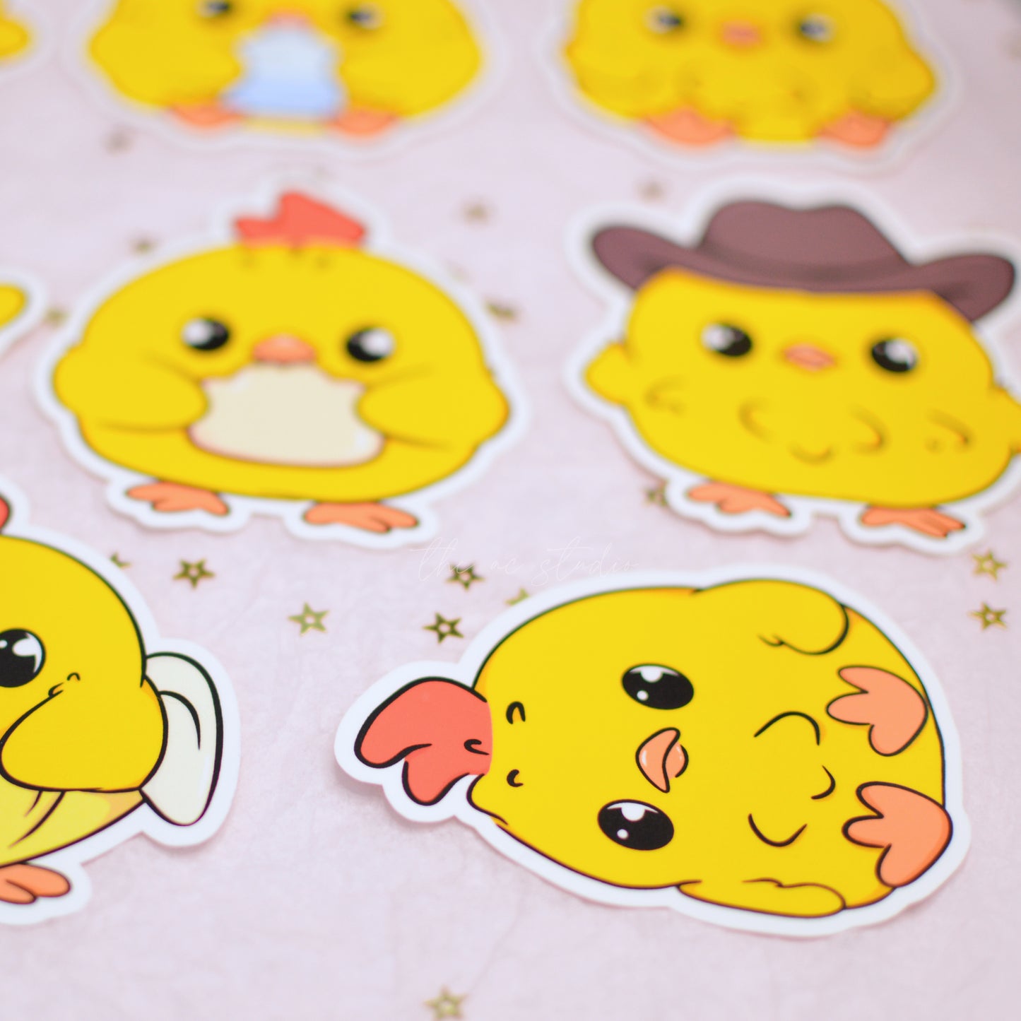 ChickAhn Character Sticker