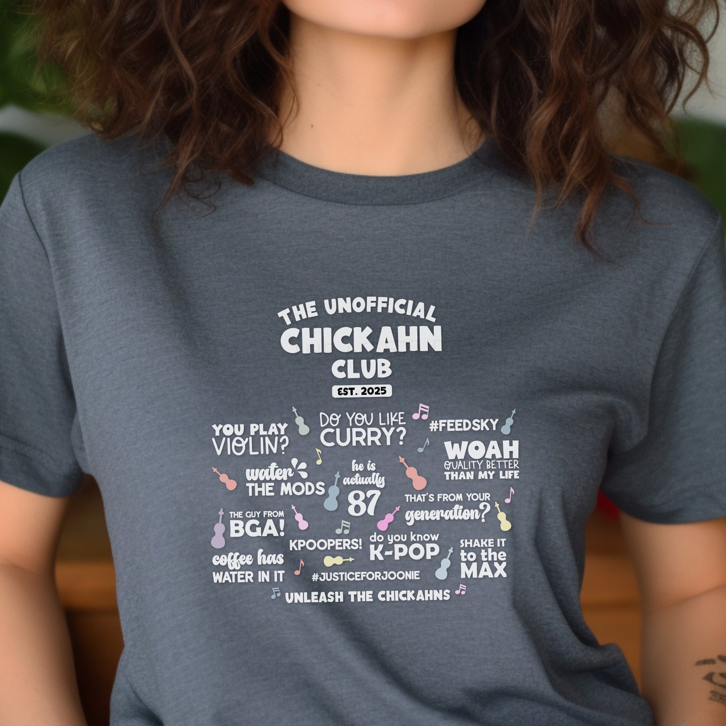 ChickAhn Club Comments T-shirt