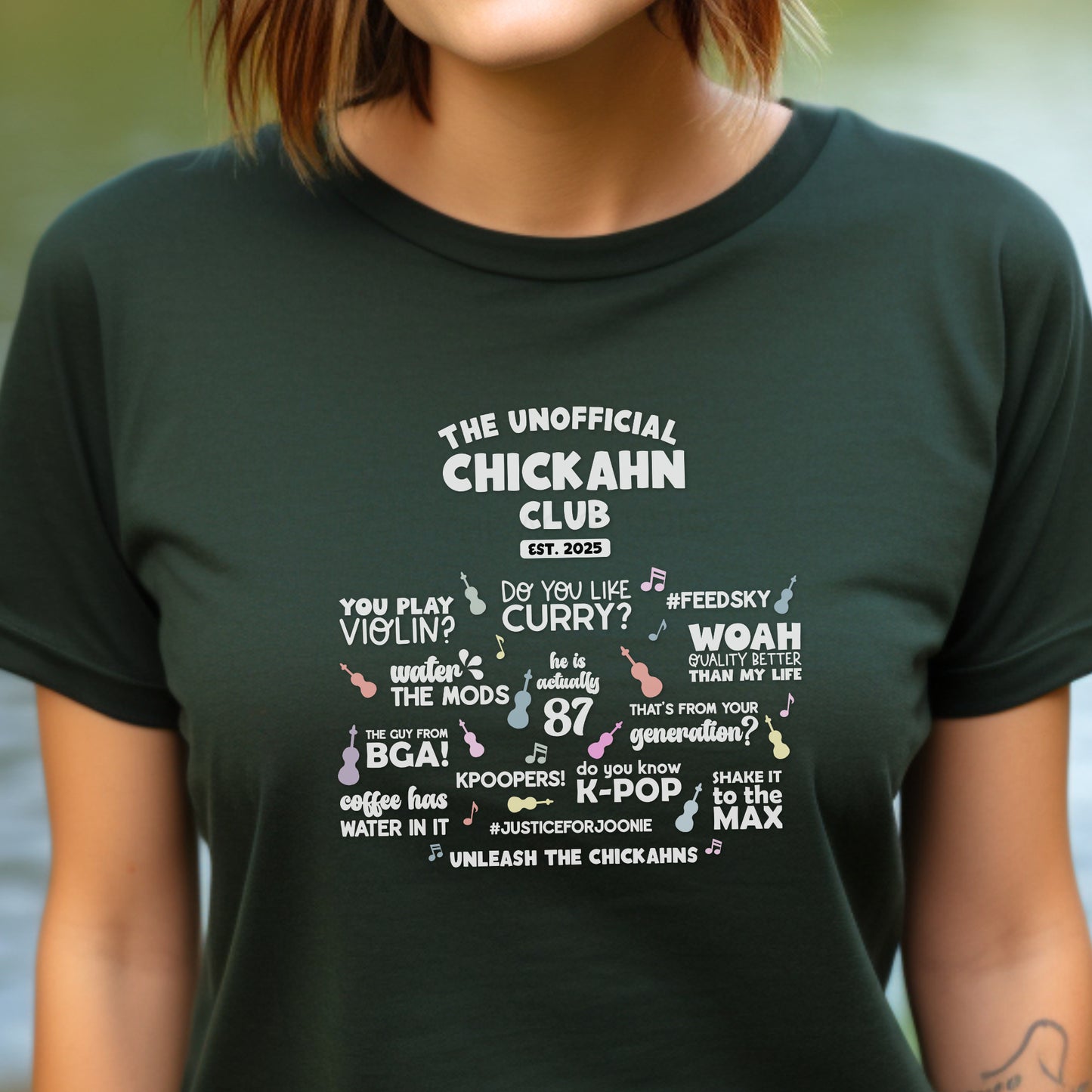 ChickAhn Club Comments T-shirt