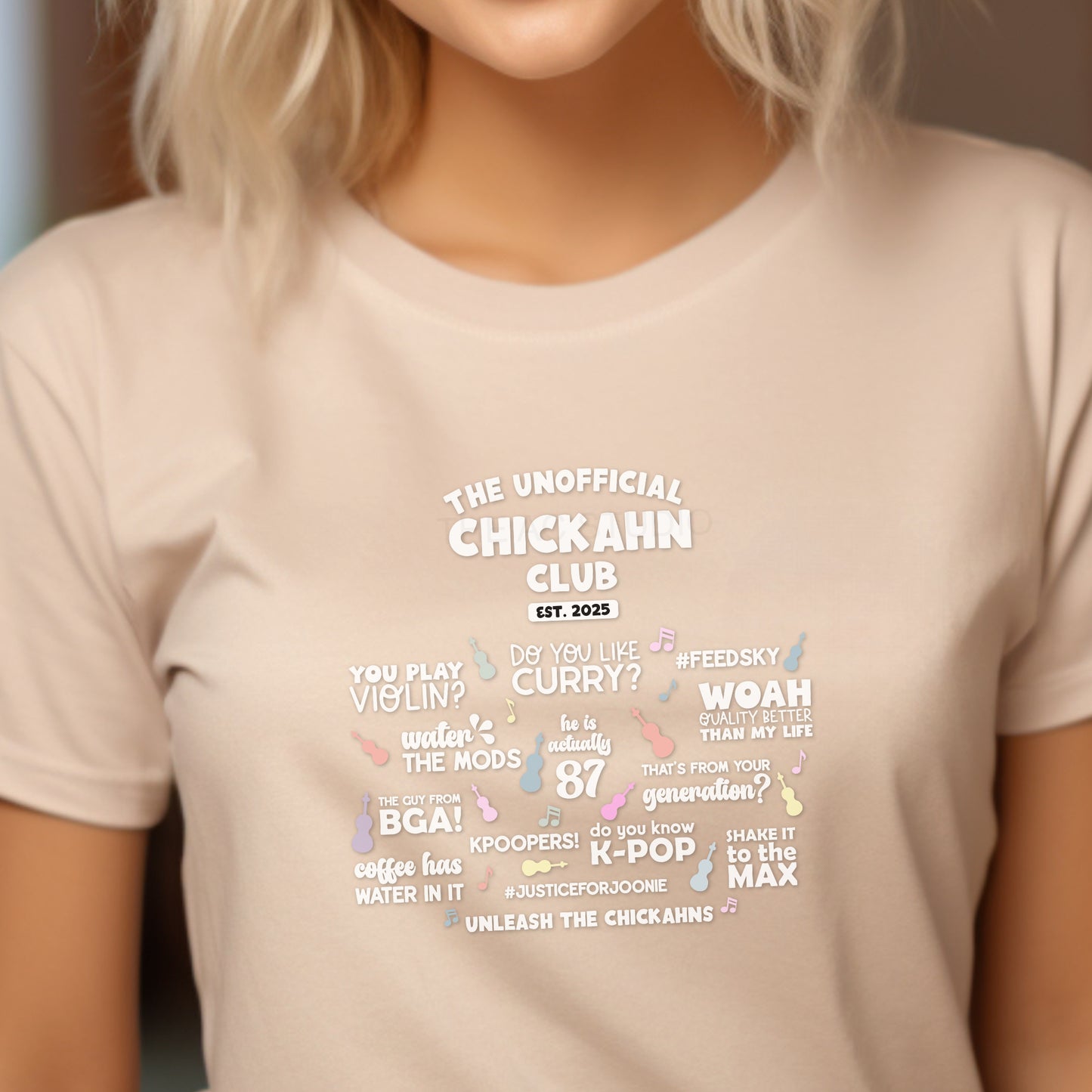 ChickAhn Club Comments T-shirt