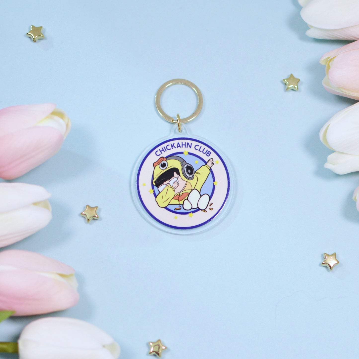ChickAhn Acrylic Keychain - ChickAhn Club
