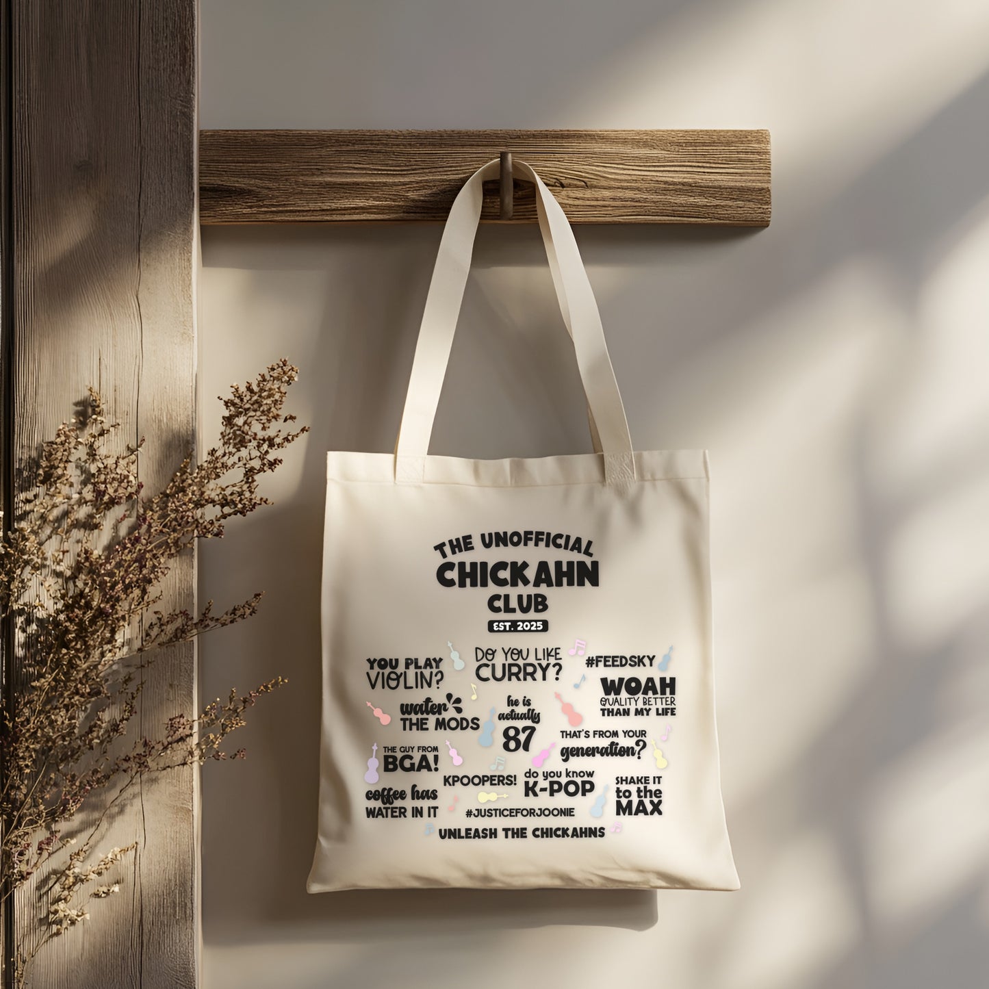 ChickAhn Tote Bag