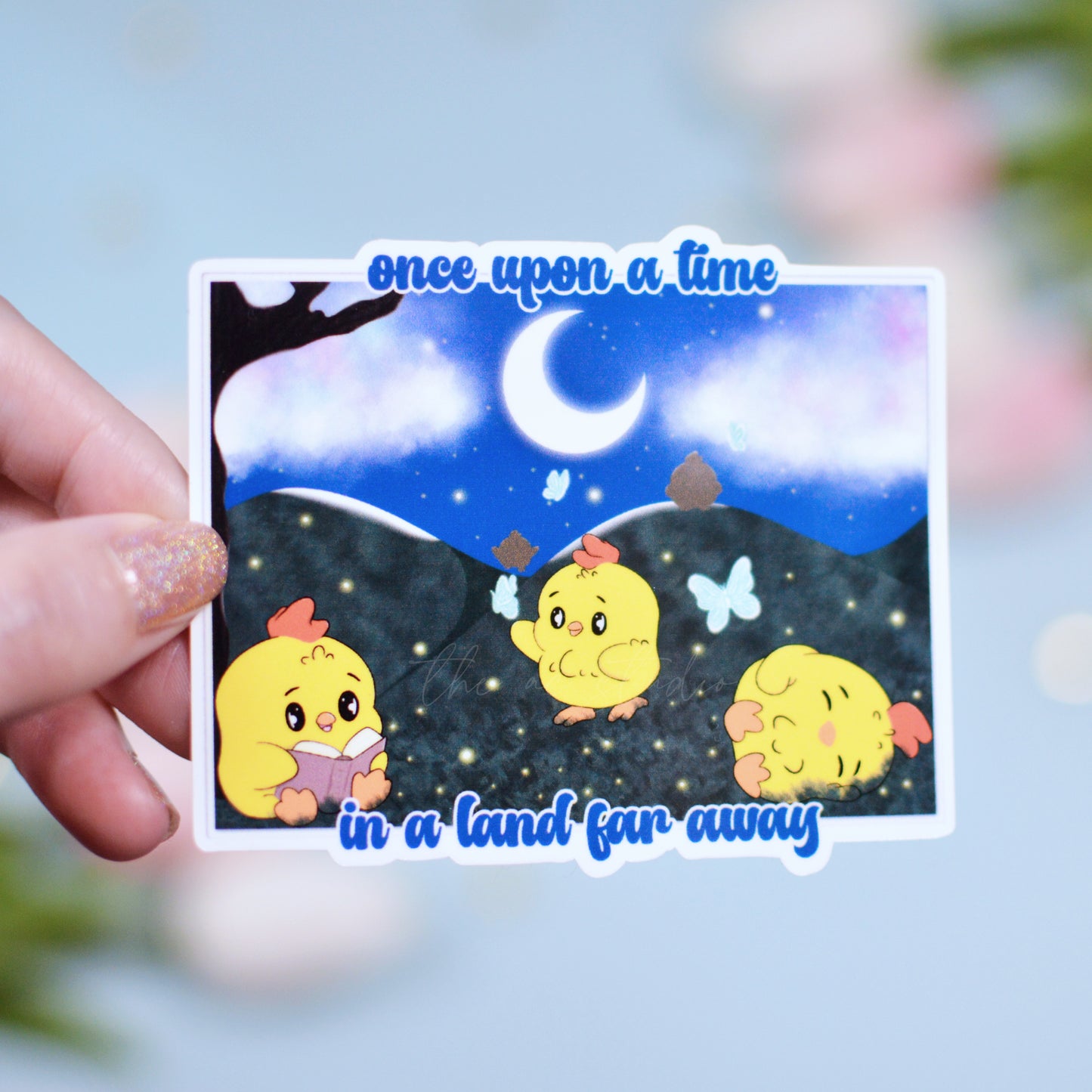 ChickAhn Winter Stickers