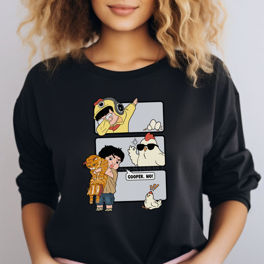 Cooper NO ChickAhn Crewneck Sweater