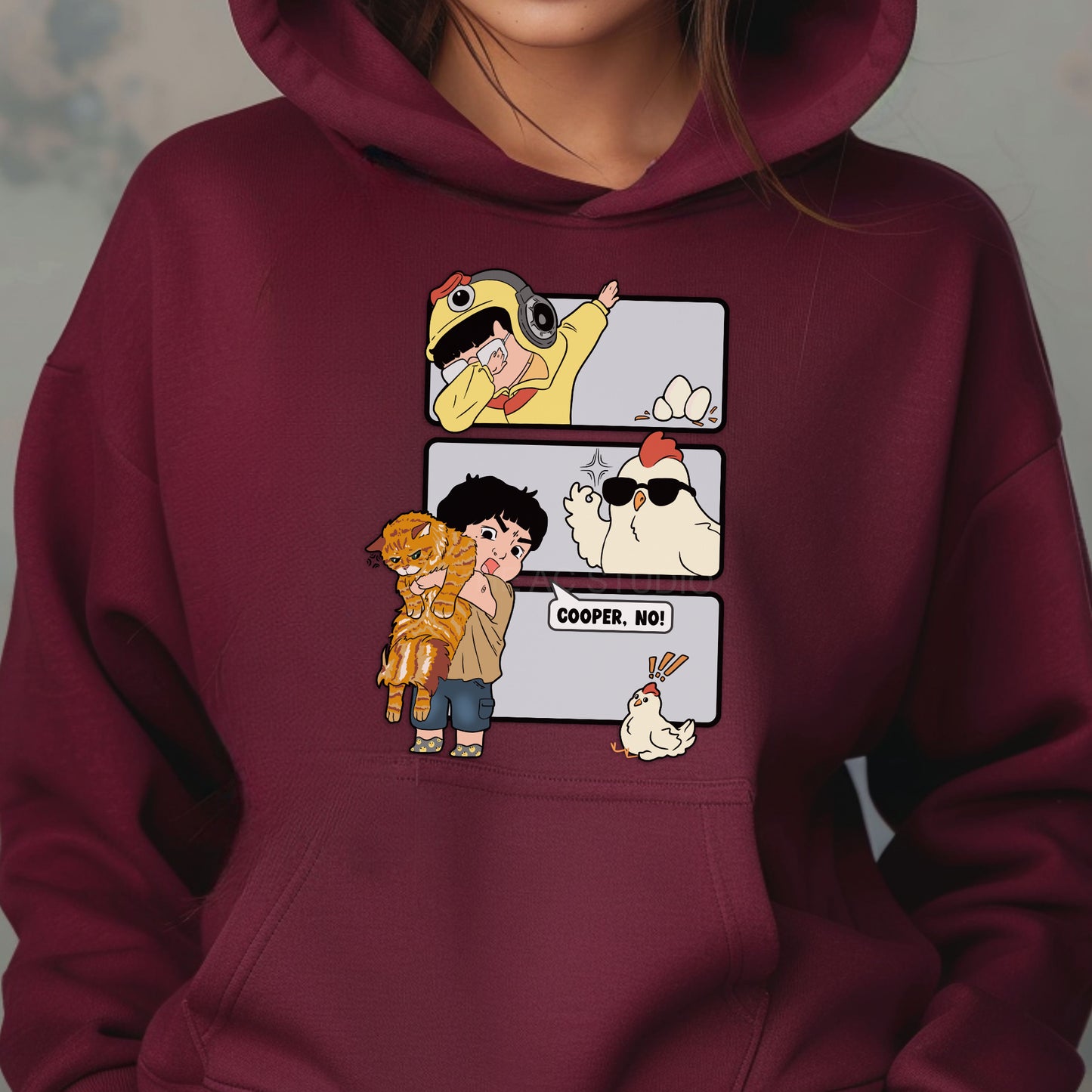 Cooper NO ChickAhn Sweatshirt