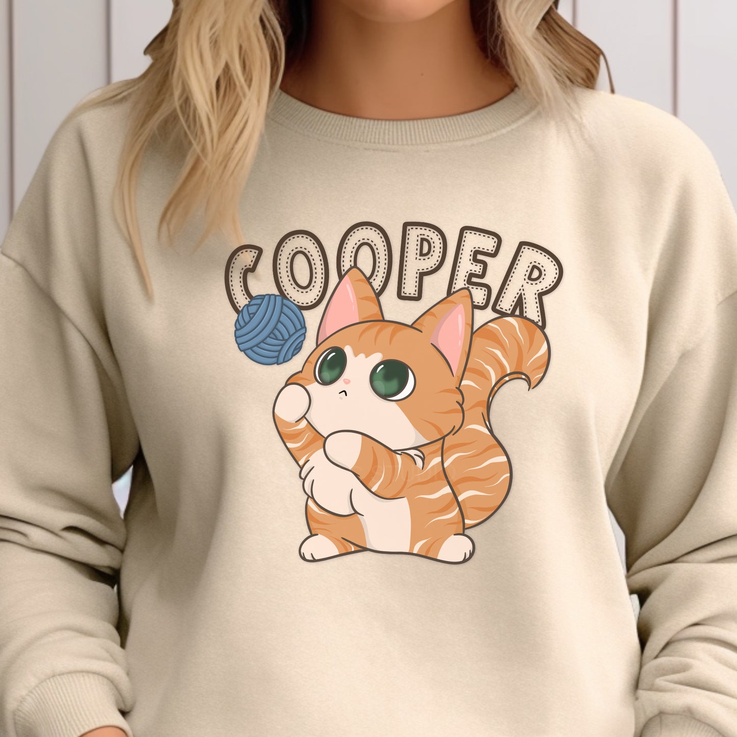 Cooper Playing ChickAhn Crewneck Sweater