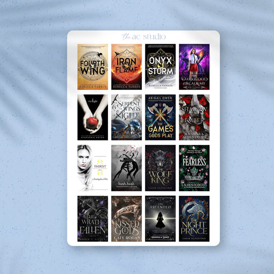 Custom Book Cover Stickers