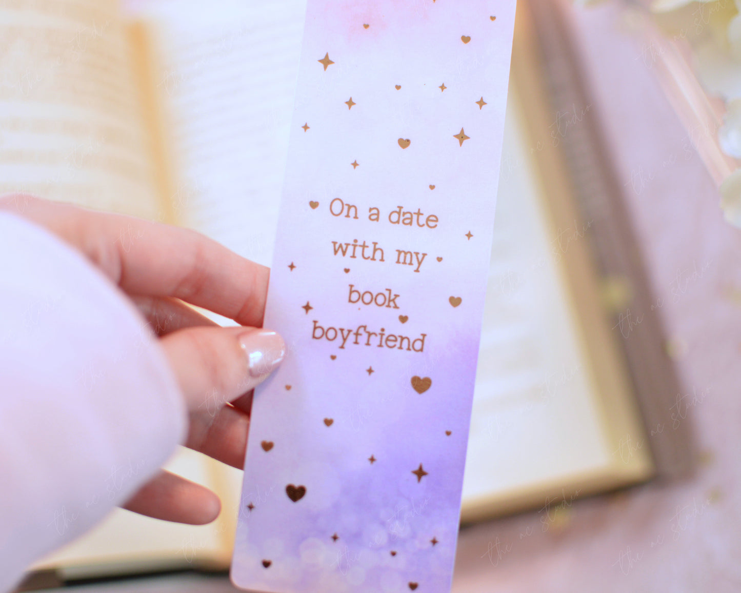 On a Date with My Book Boyfriend Bookmark