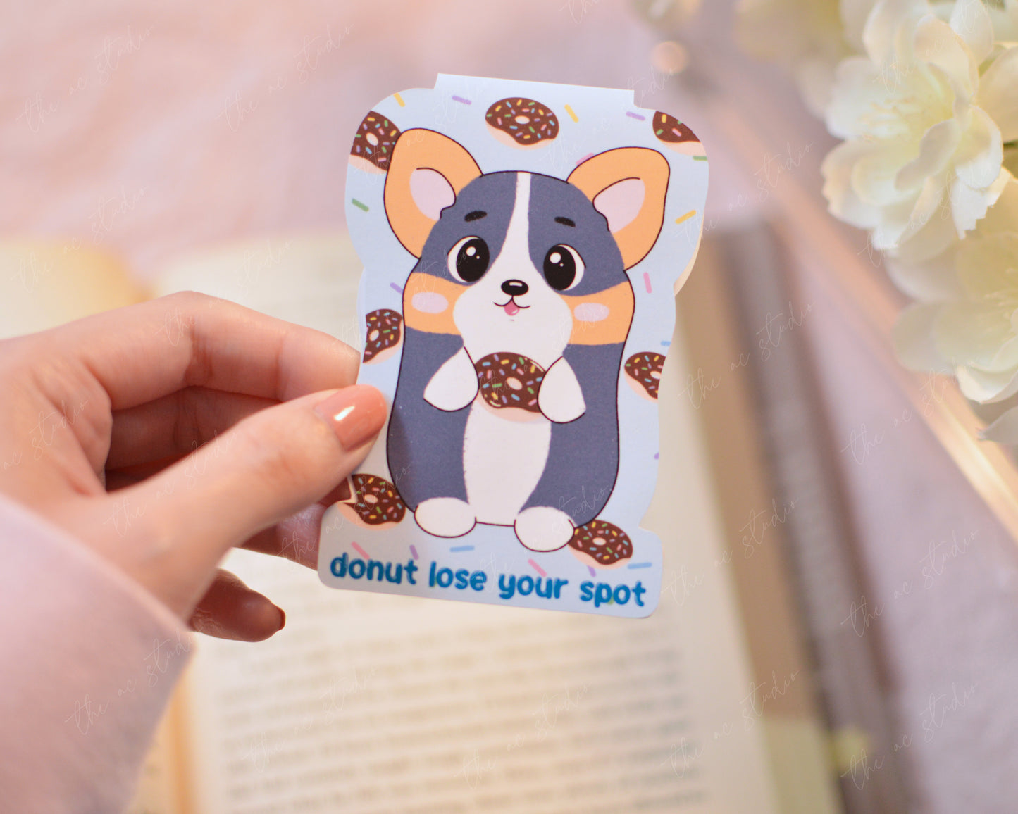 Donut Lose Your Spot Magnetic Bookmark