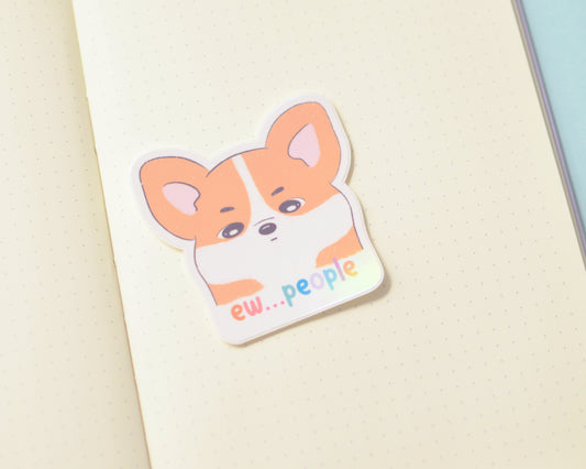 Ew... People, Puppy Collection Sticker