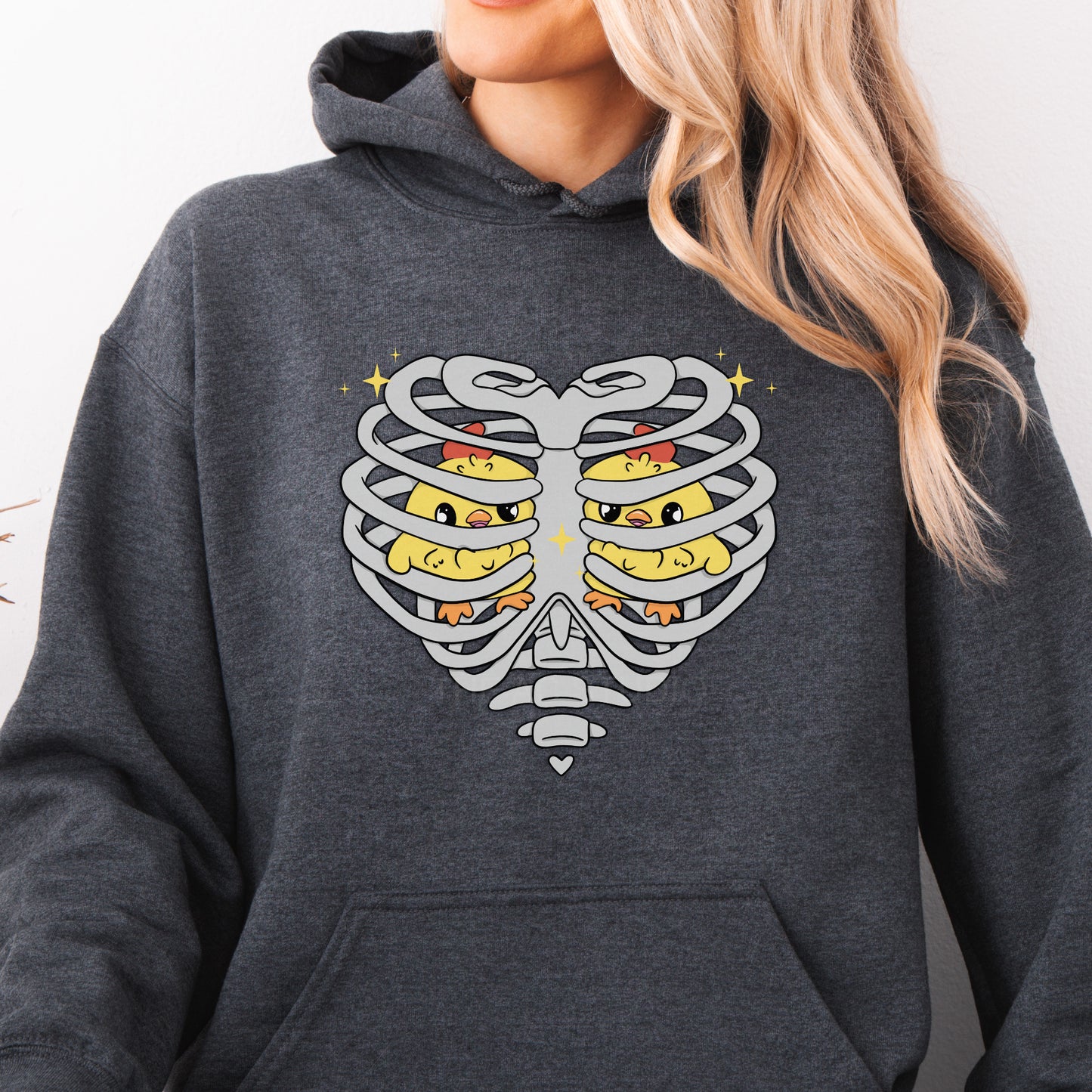 Heart ChickAhns Sweatshirt
