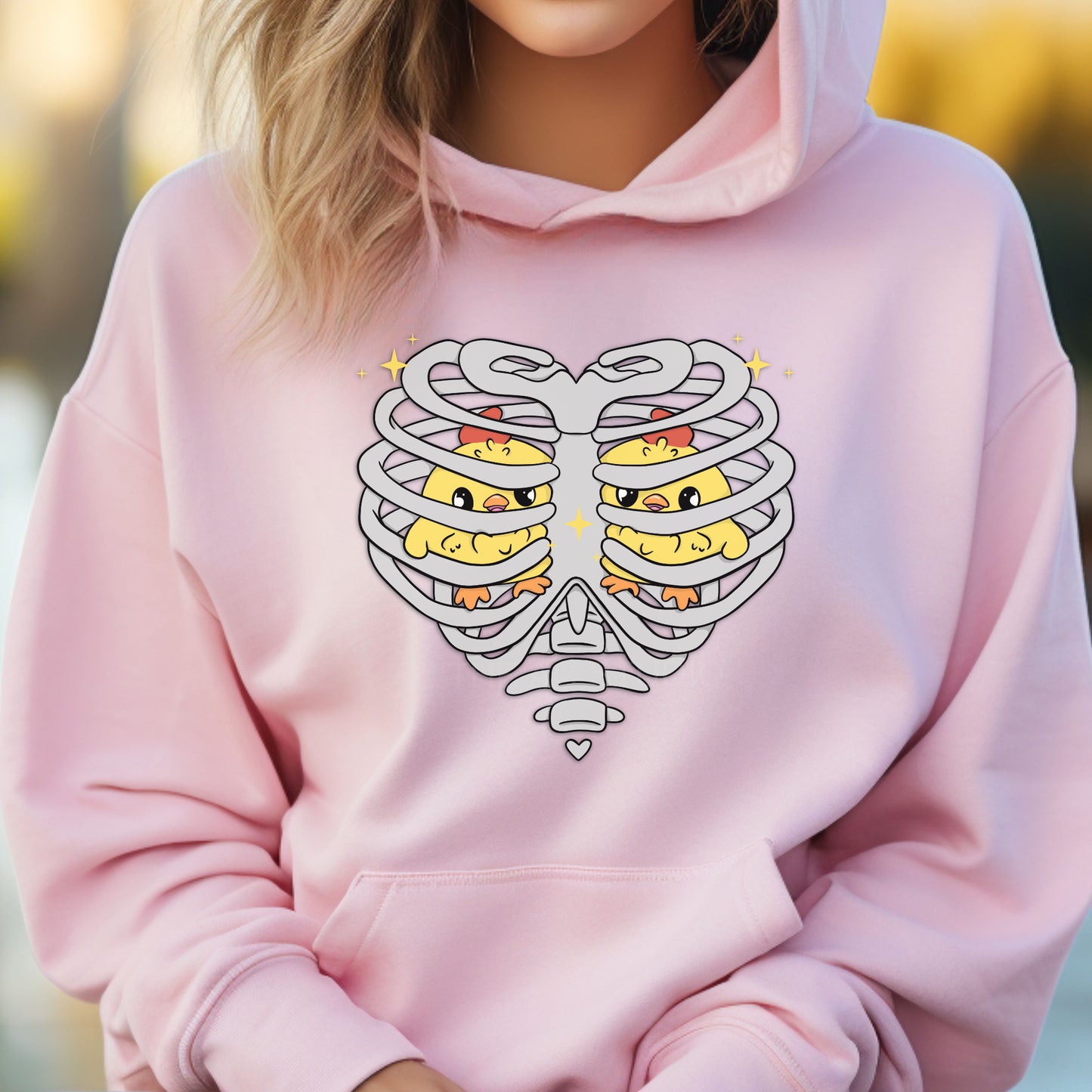 Heart ChickAhns Sweatshirt