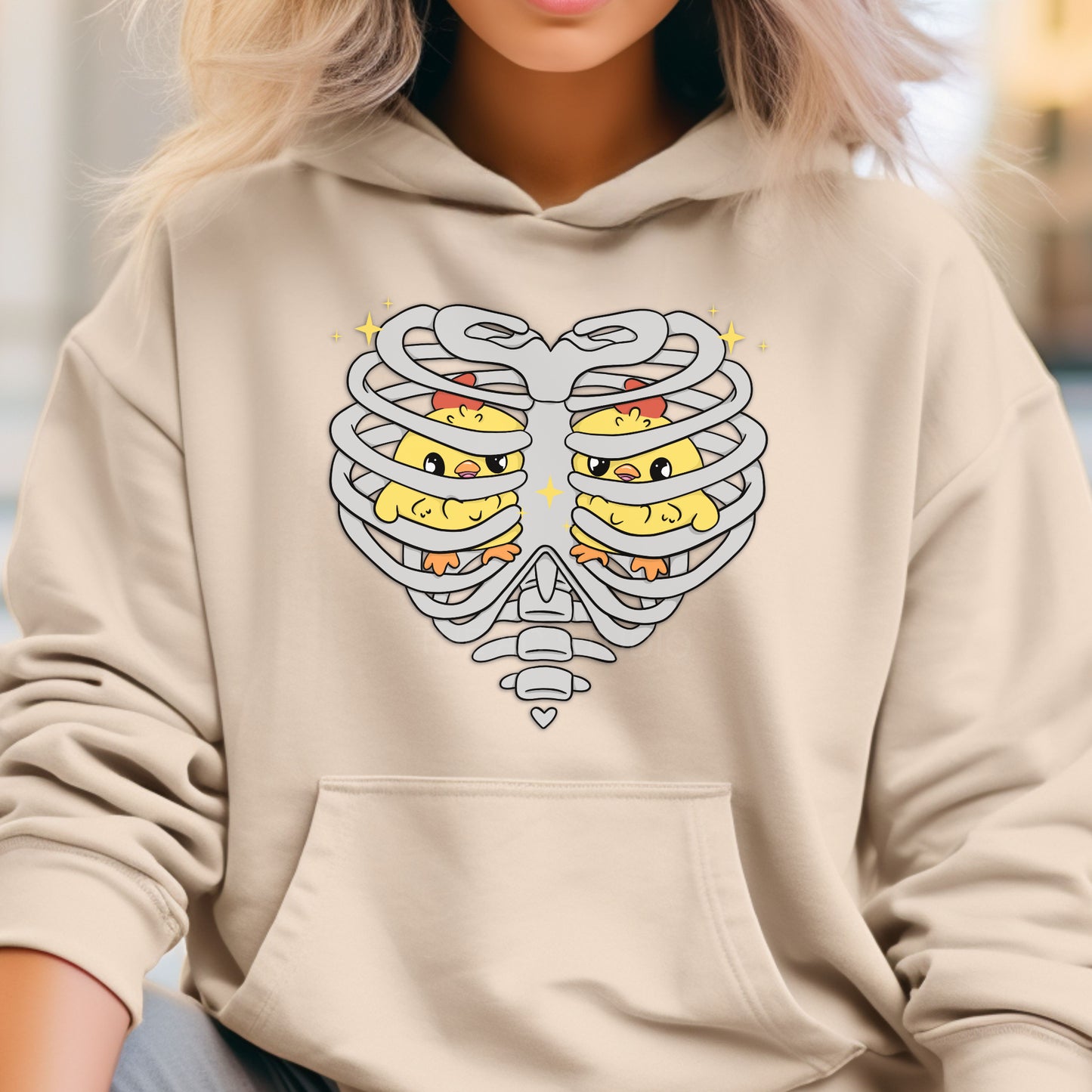 Heart ChickAhns Sweatshirt