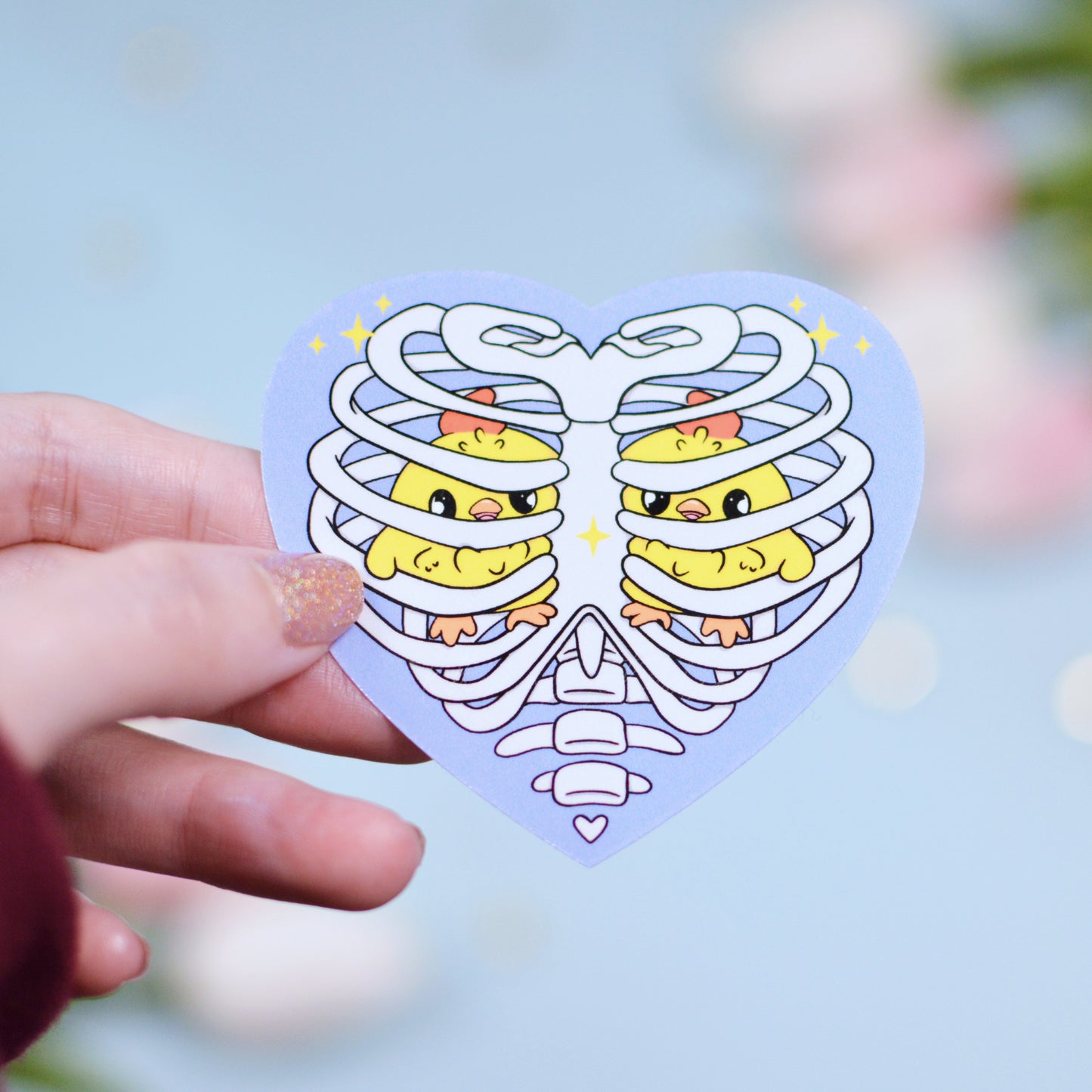 ChickAhn Winter Stickers