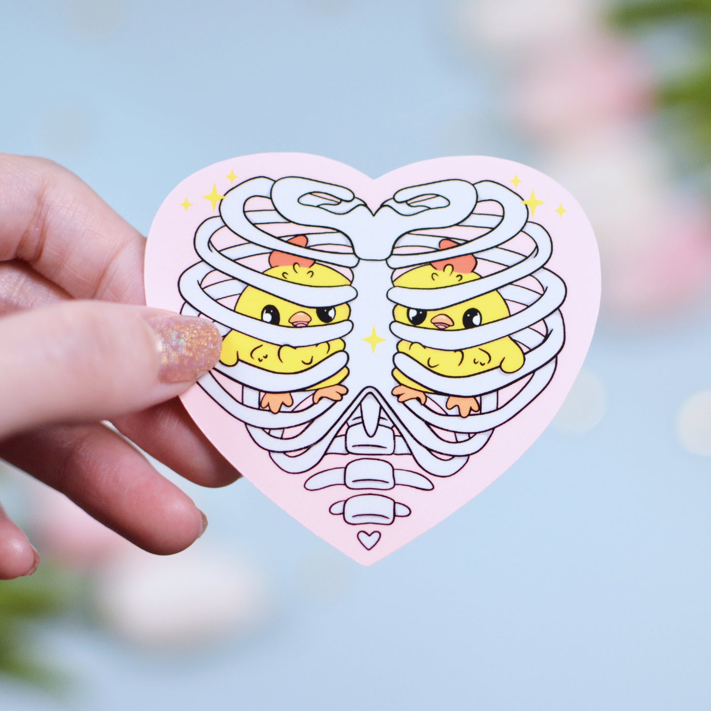 ChickAhn Winter Stickers