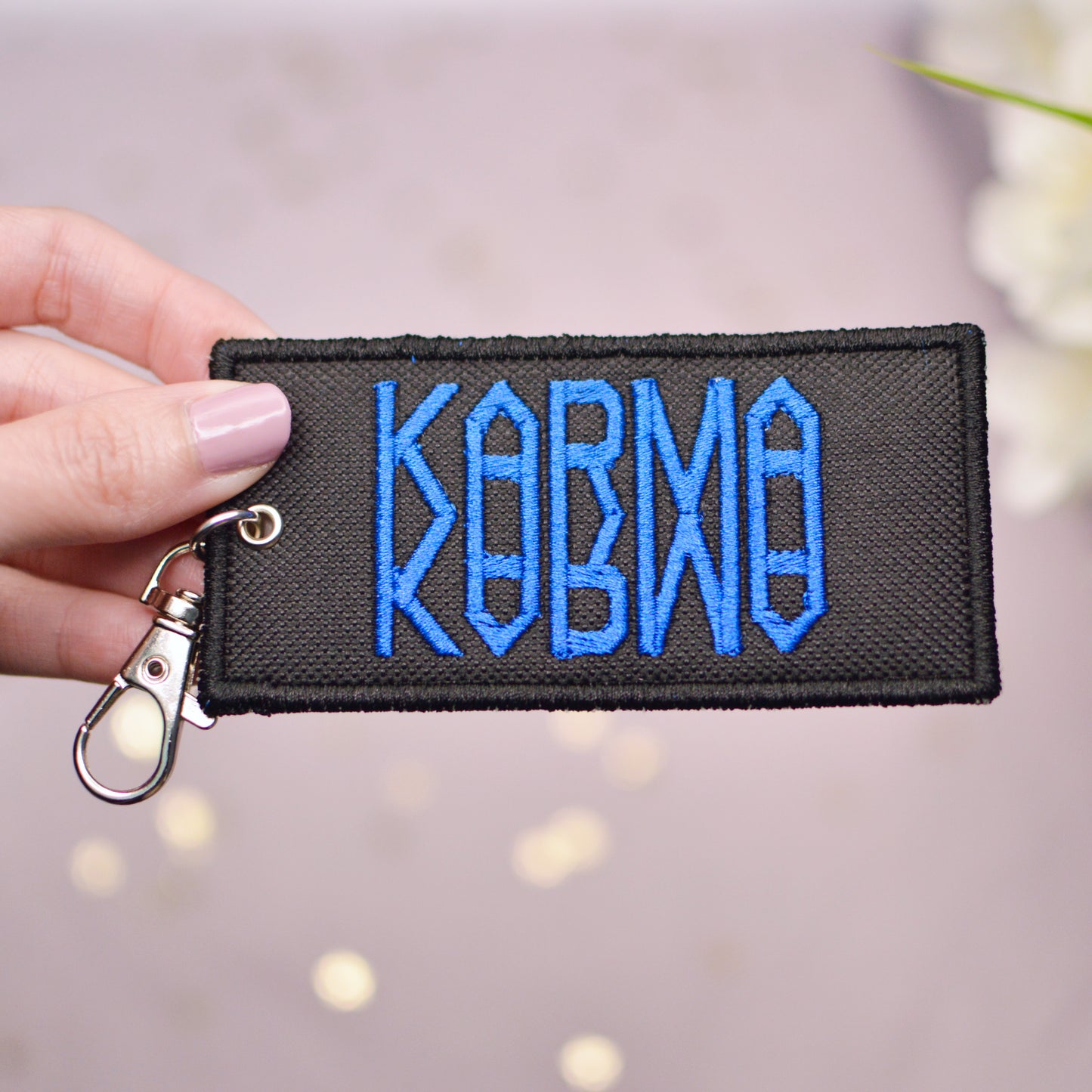 STAY KARMA Key Tag
