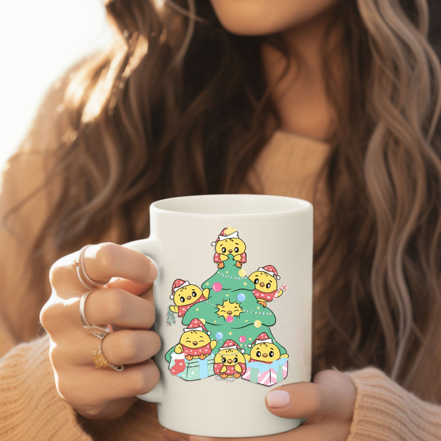 ChickAhn Winter UV DTF Decal Stickers