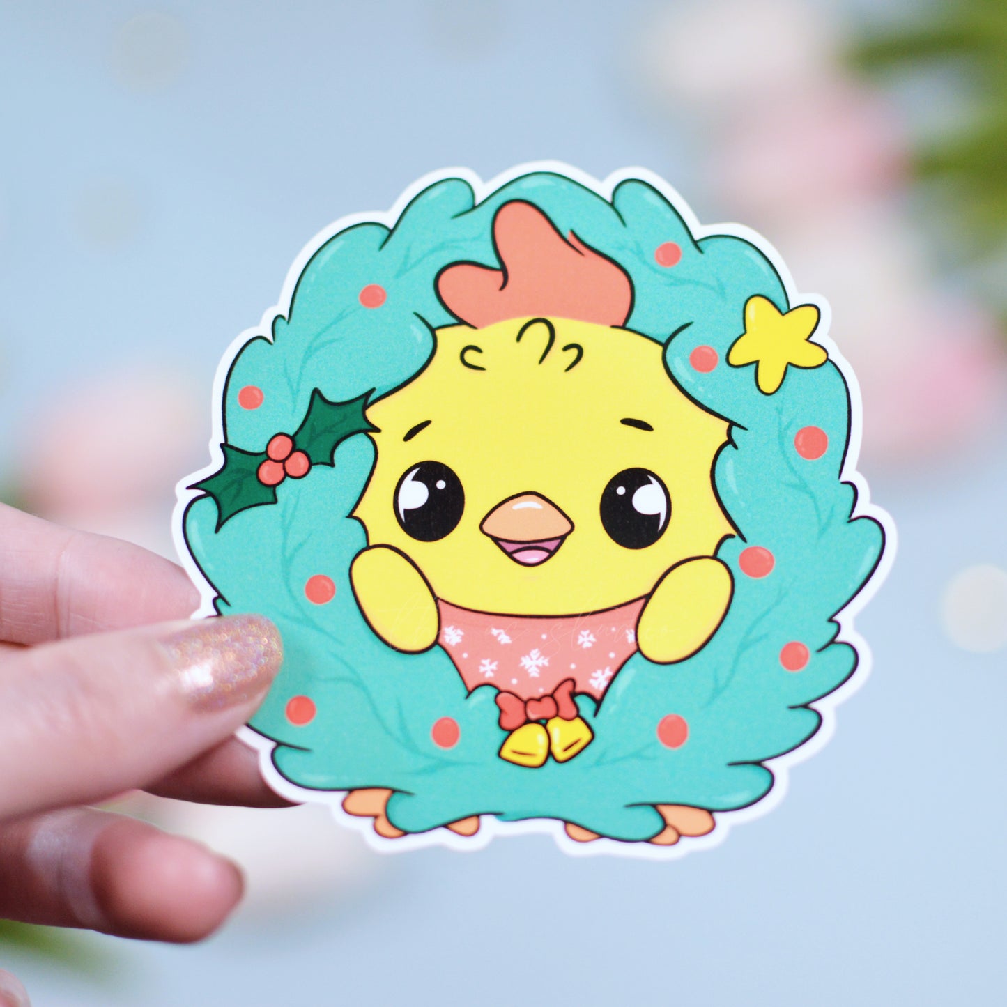 ChickAhn Winter Stickers