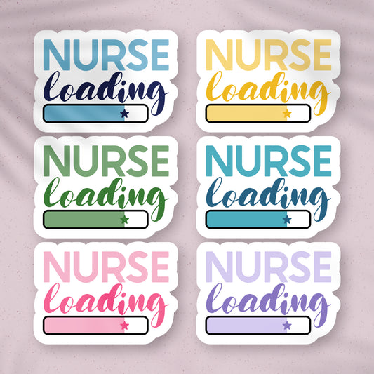 Nurse Loading Sticker