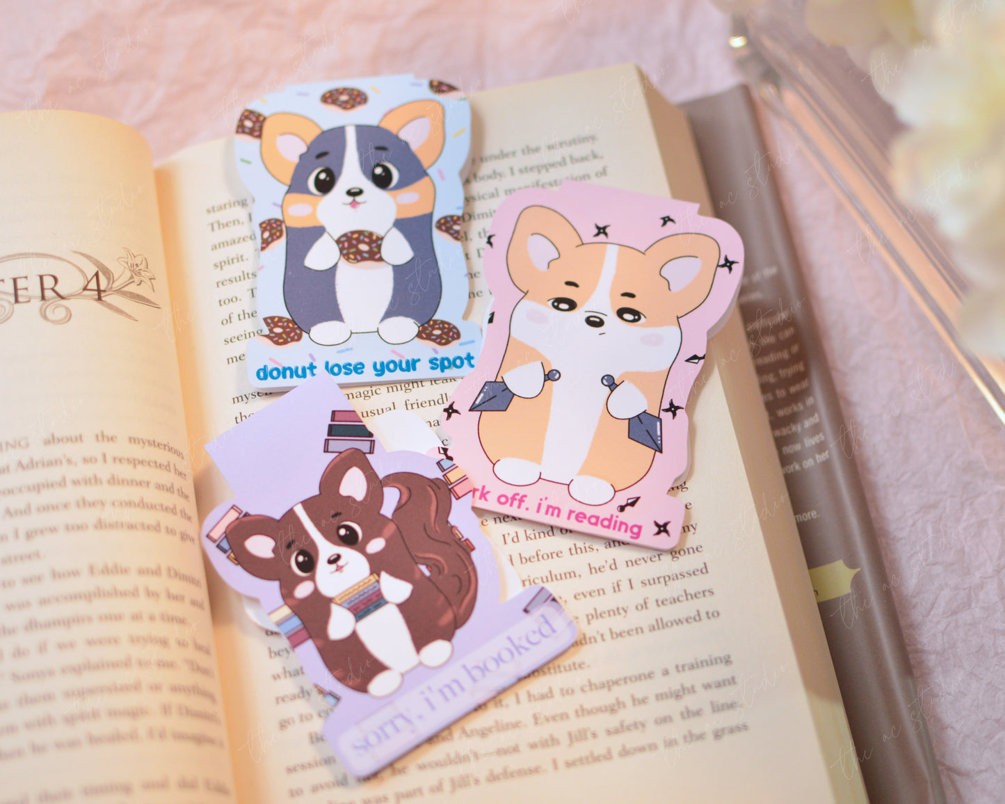 Donut Lose Your Spot Magnetic Bookmark