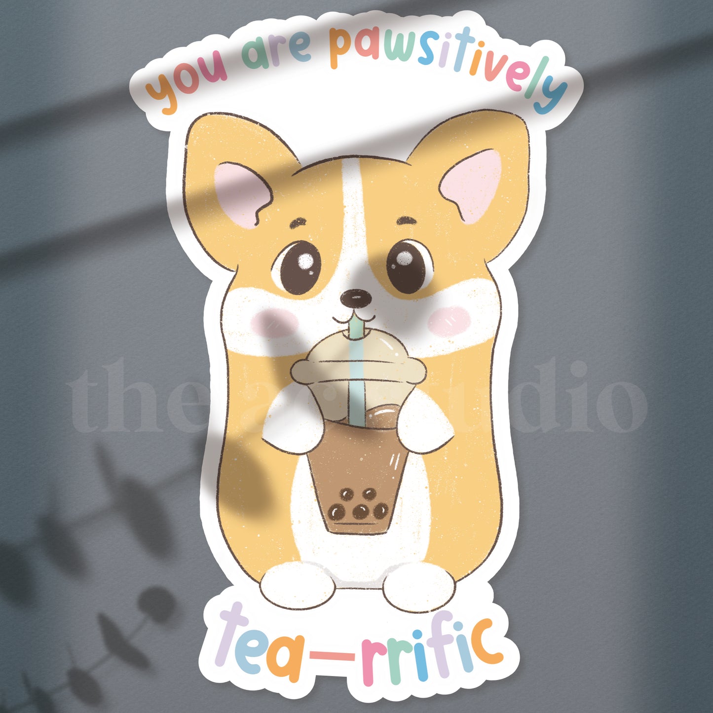 Pawsitively Tea-rrific, Puppy Collection Sticker