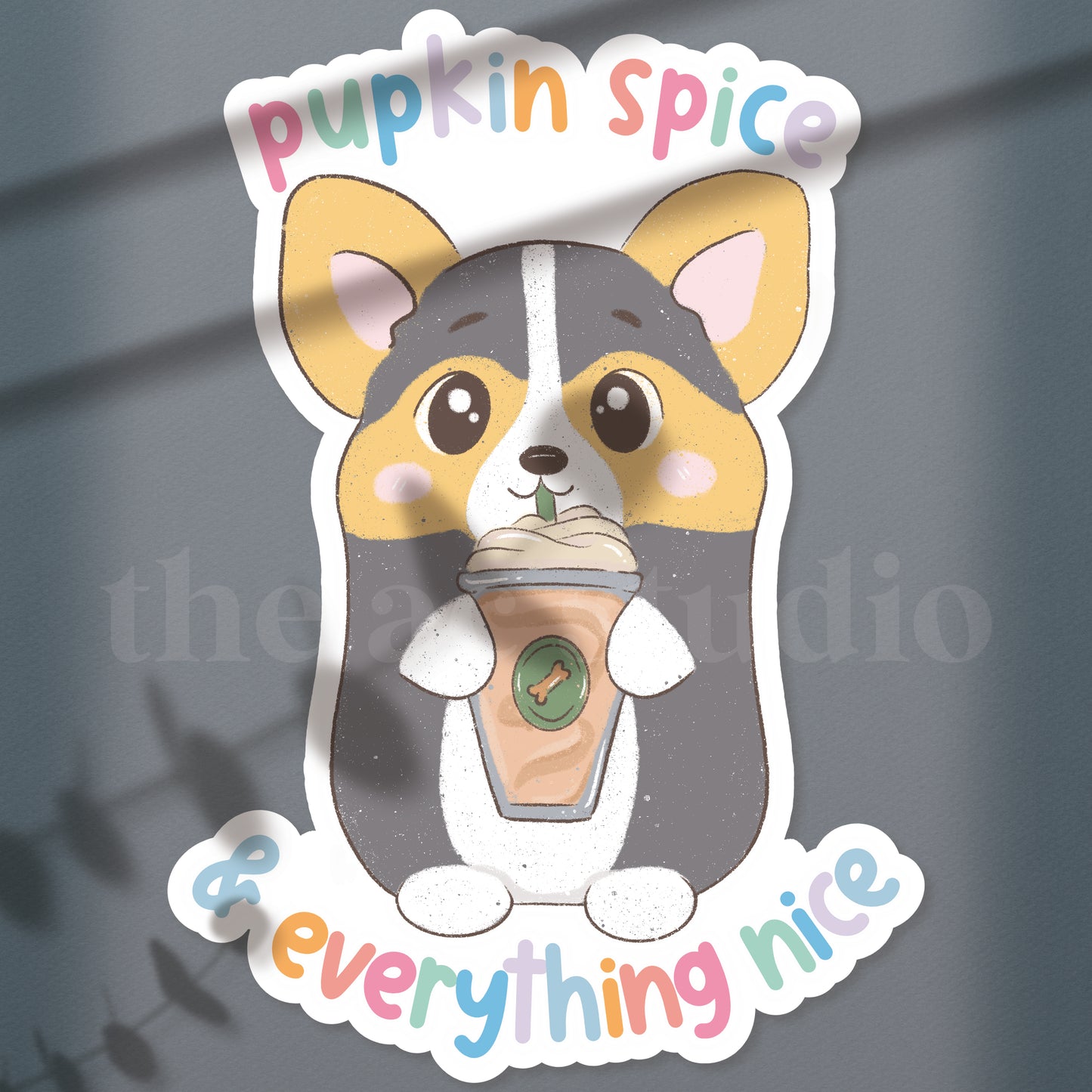 Pupkin Spice and Everything Nice, Puppy Collection Sticker