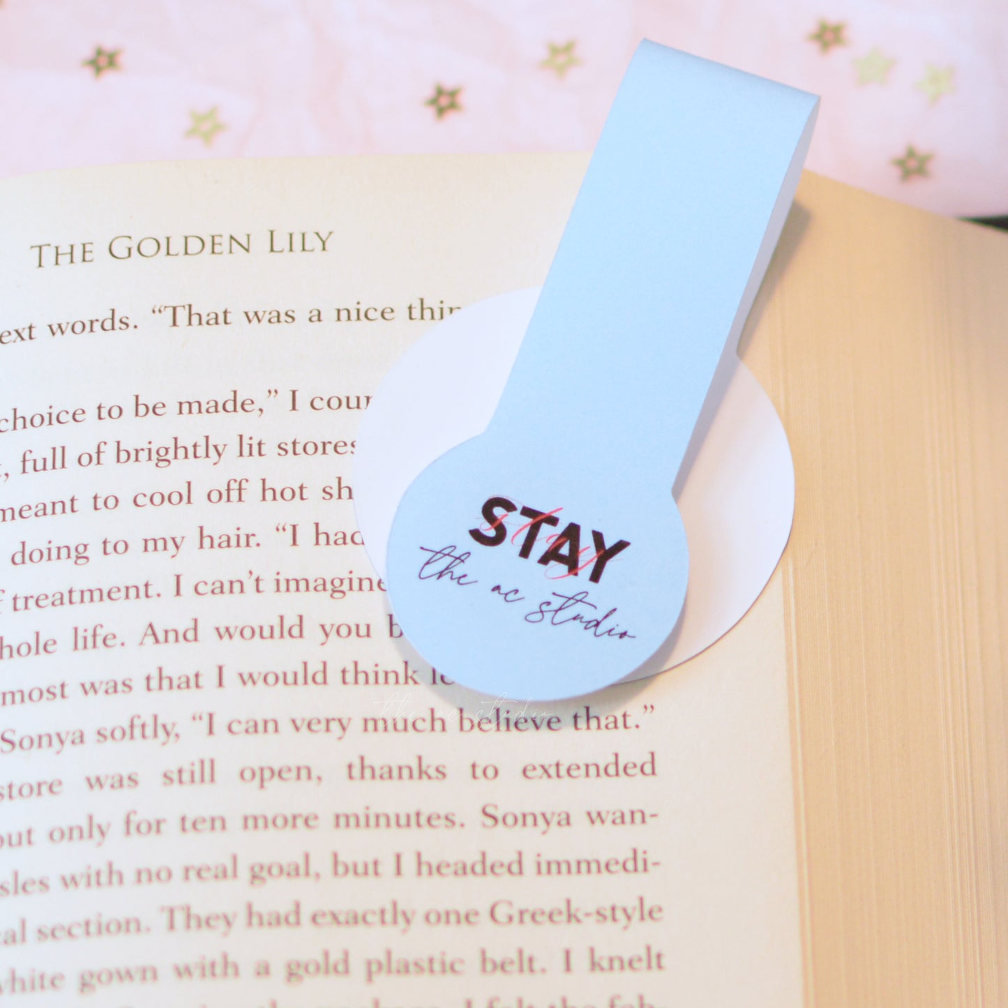 STAY Character Magnetic Bookmark