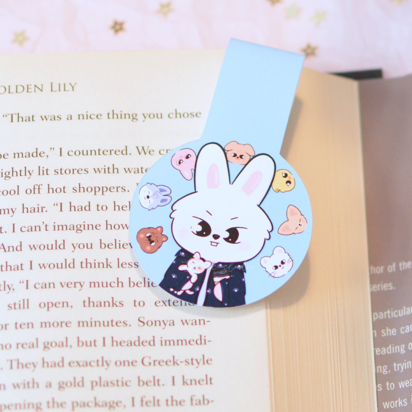 STAY Character Magnetic Bookmark