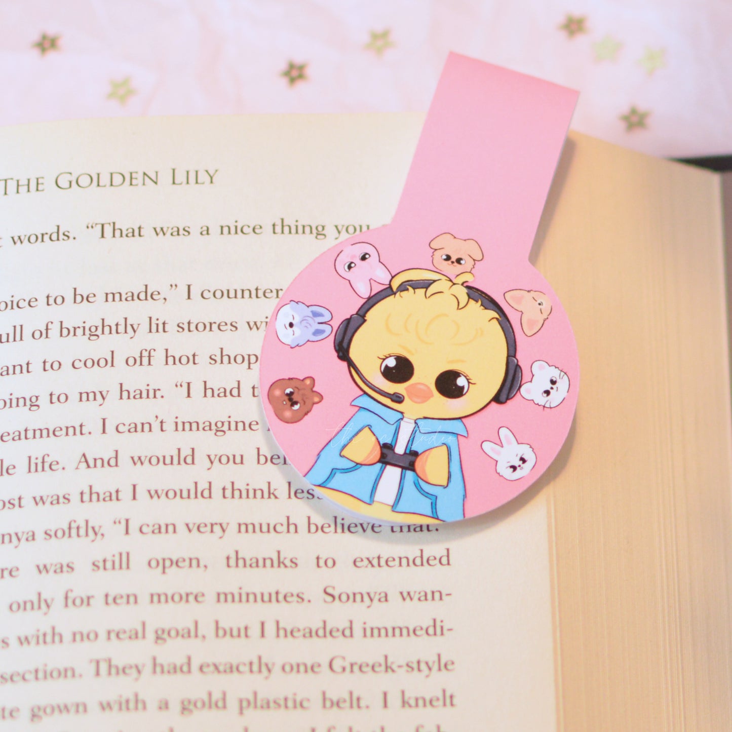 STAY Character Magnetic Bookmark