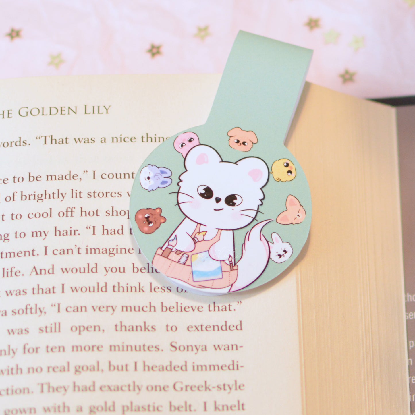 STAY Character Magnetic Bookmark