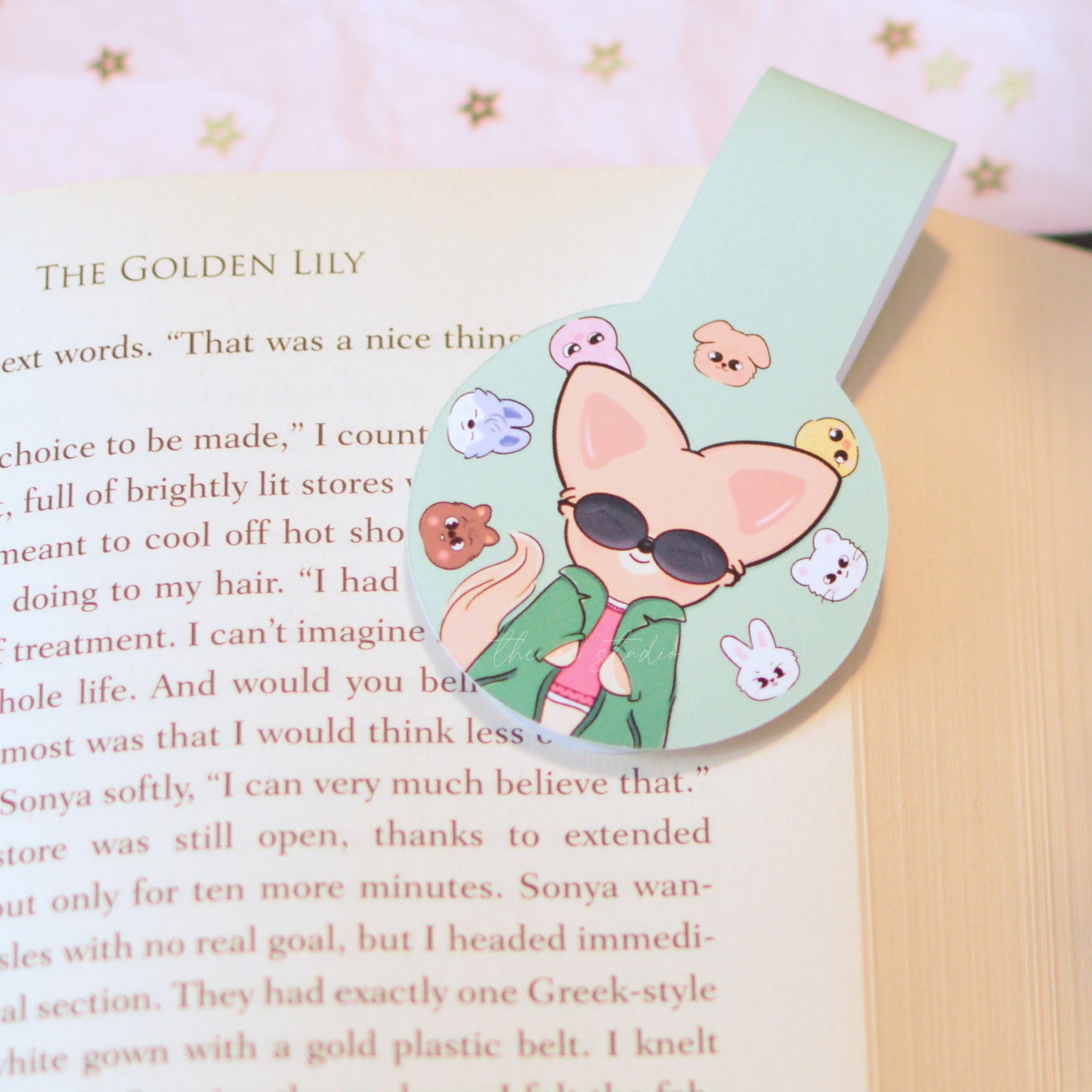 STAY Character Magnetic Bookmark