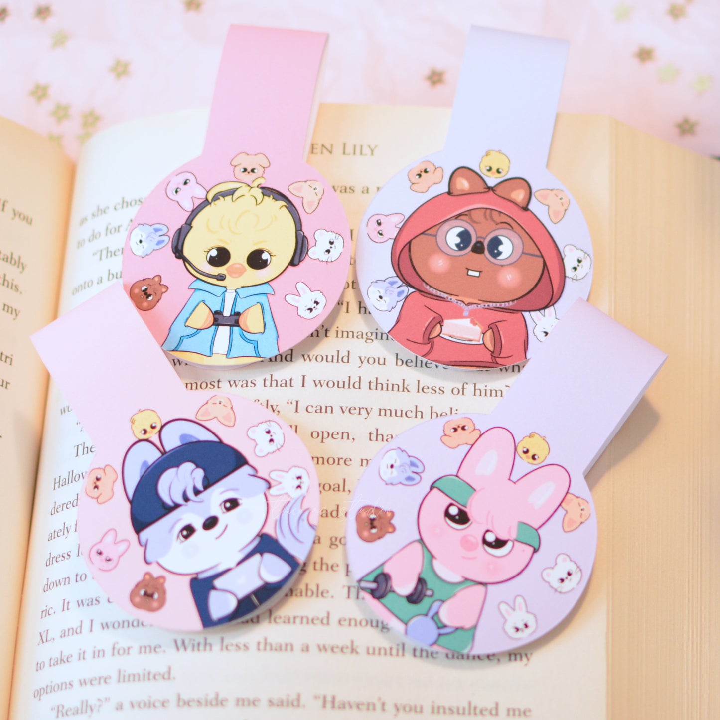 STAY Character Magnetic Bookmark