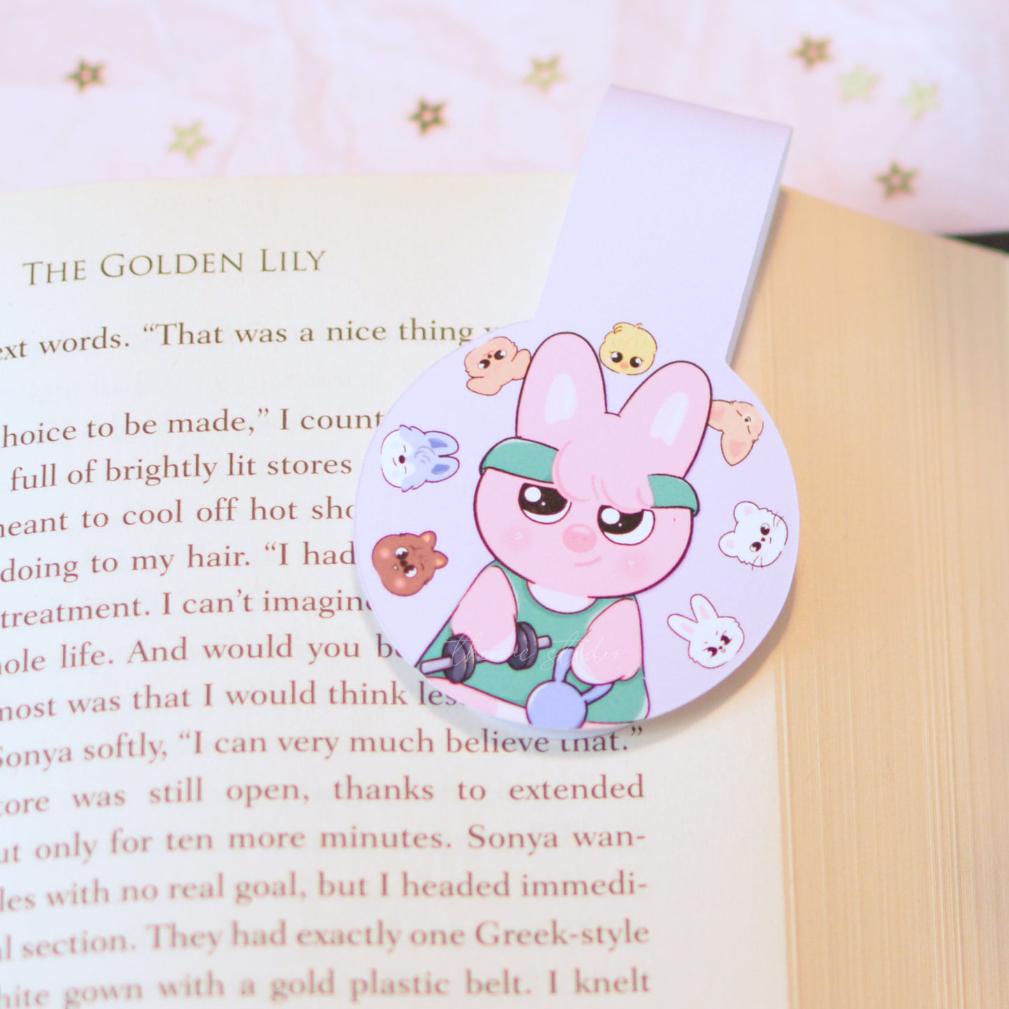 STAY Character Magnetic Bookmark