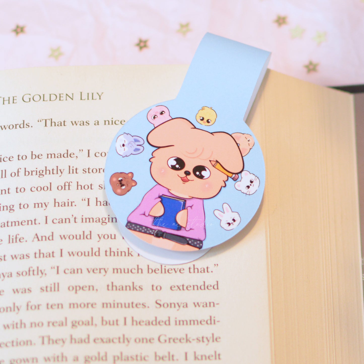 STAY Character Magnetic Bookmark