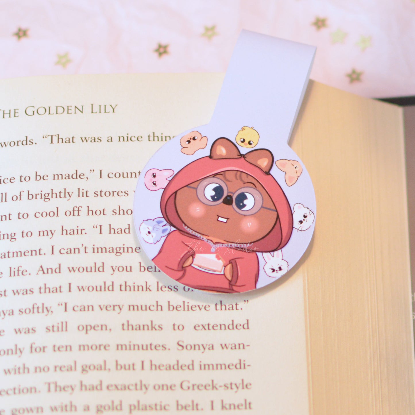 STAY Character Magnetic Bookmark