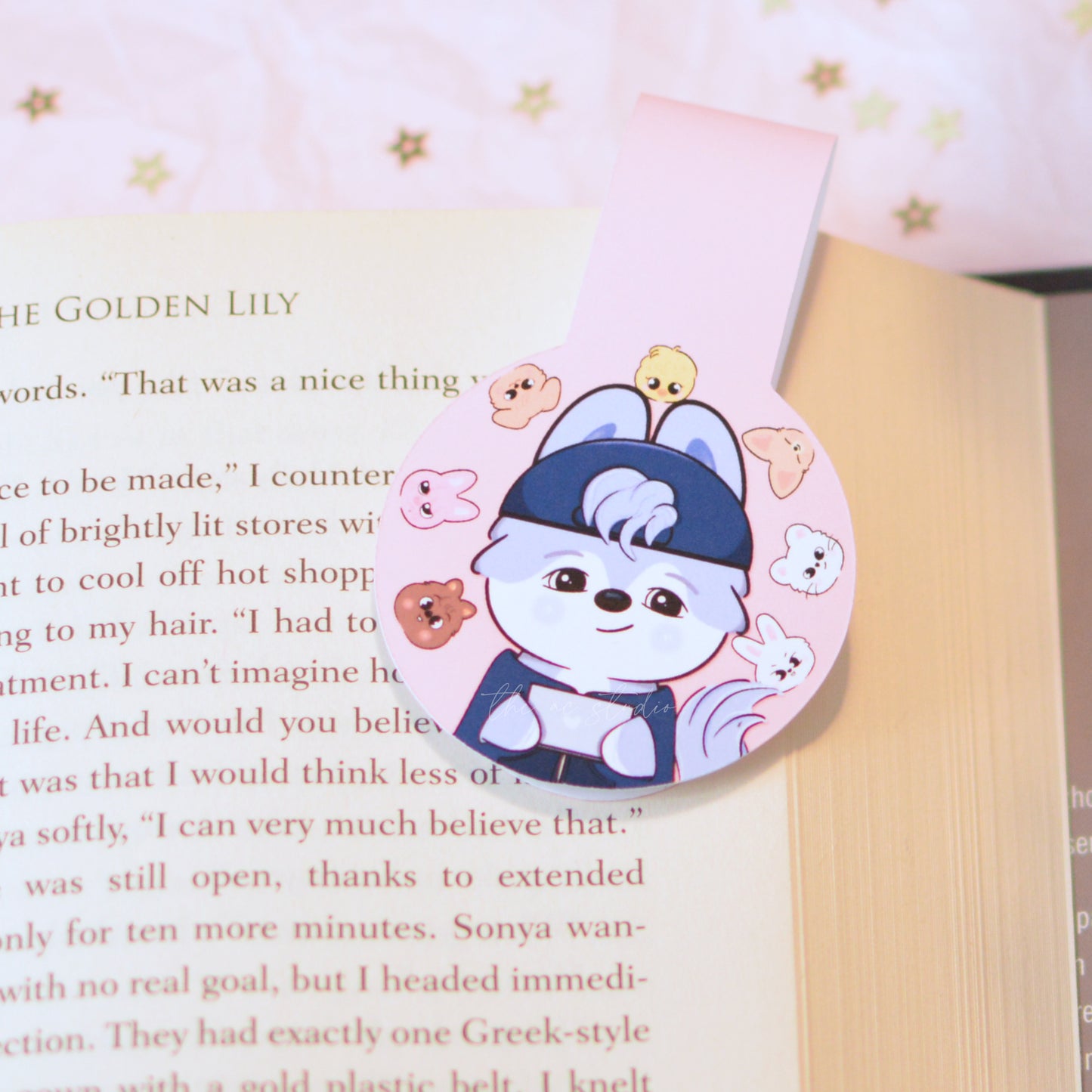 STAY Character Magnetic Bookmark