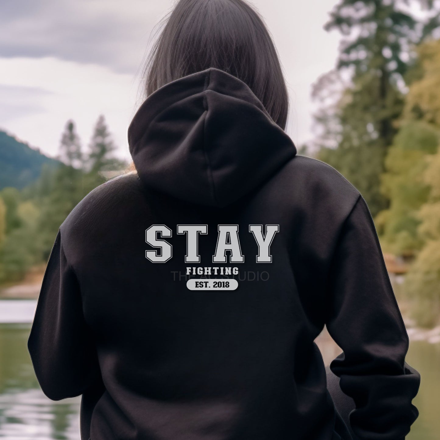 STAYMAS 2024 Sweatshirt in Black