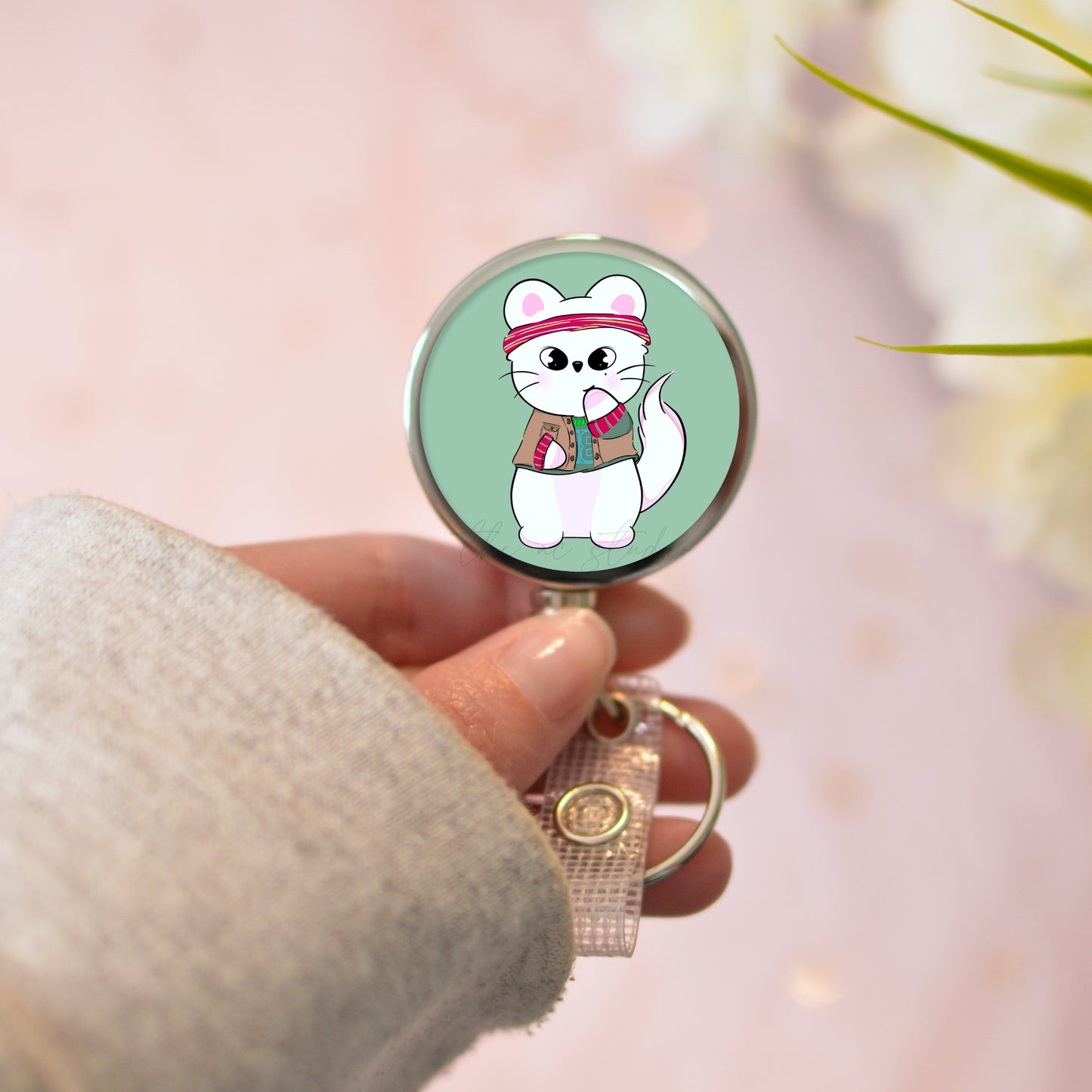 STAY HOP Badge Reel