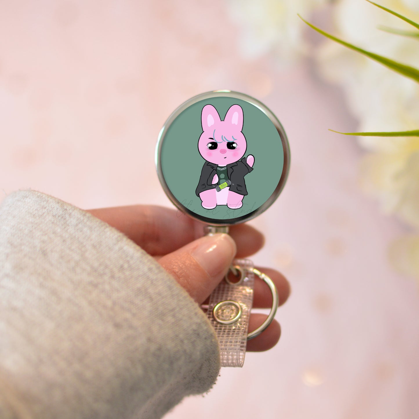 STAY HOP Badge Reel