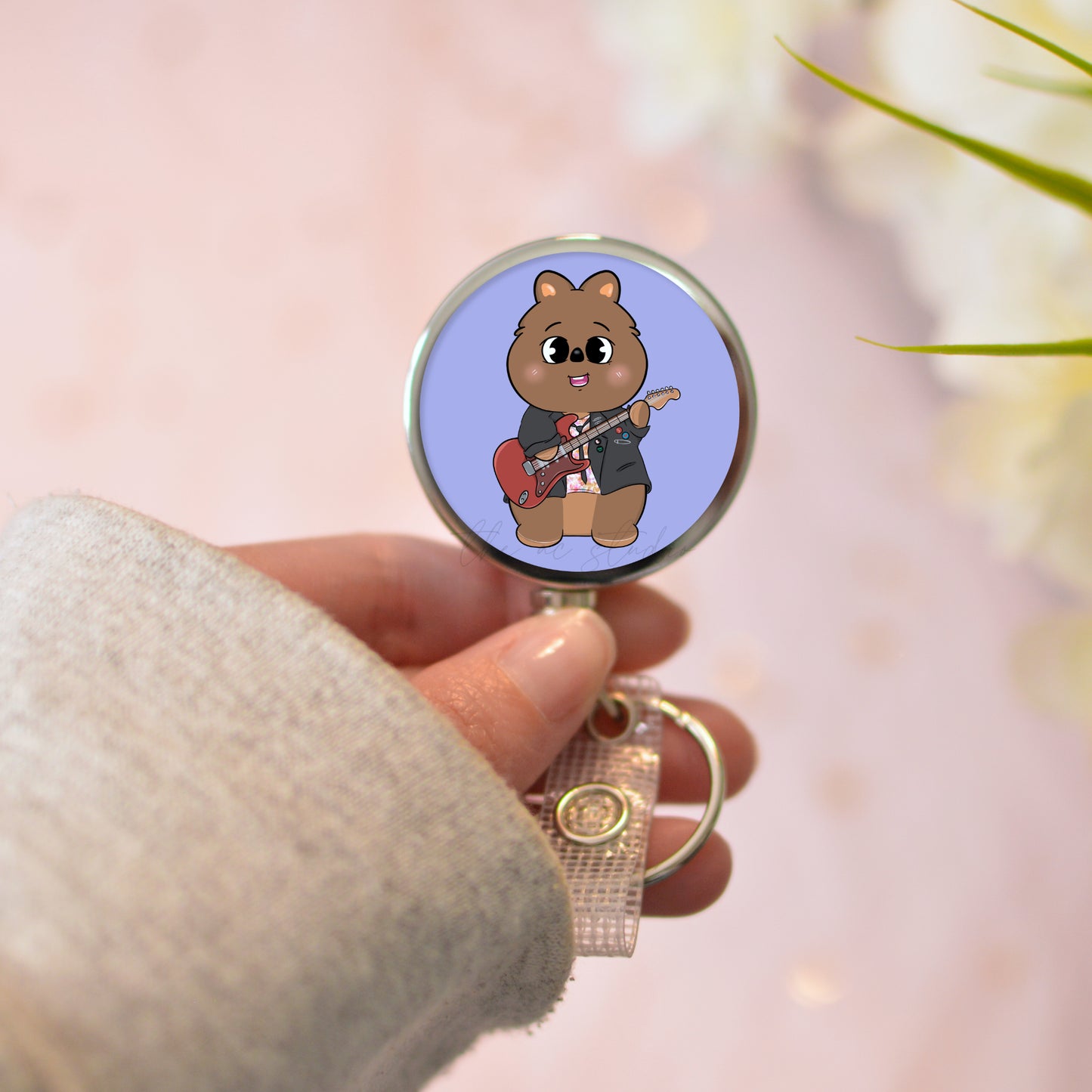 STAY HOP Badge Reel