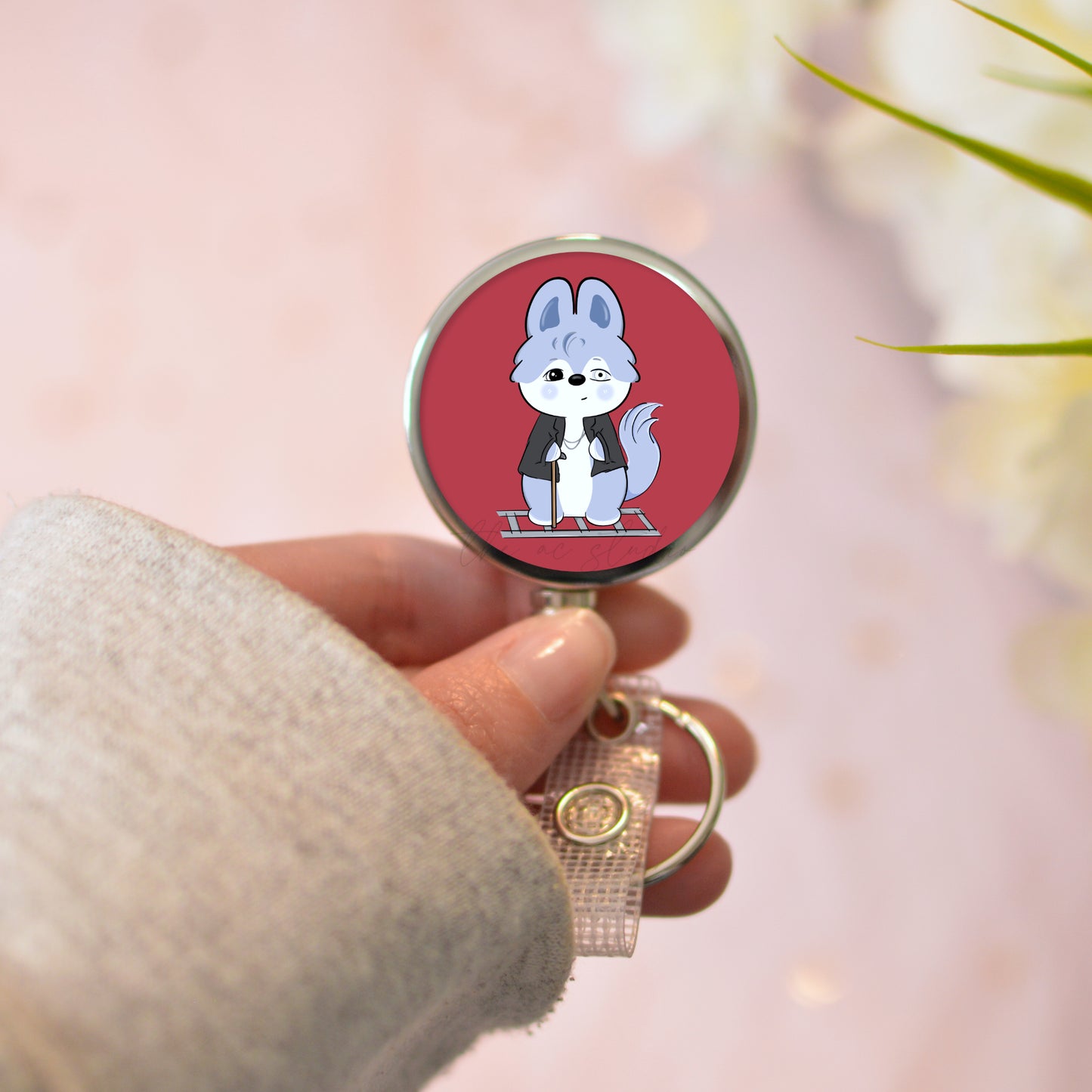 STAY HOP Badge Reel