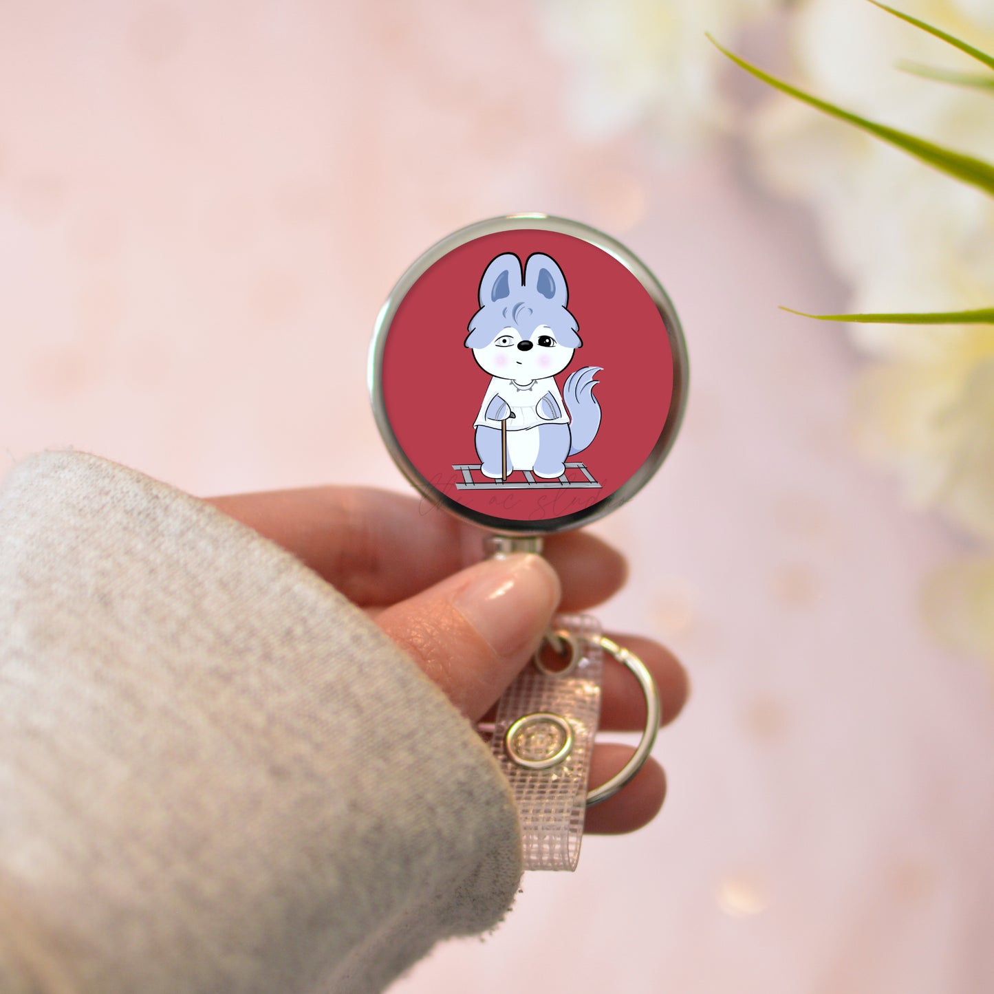 STAY HOP Badge Reel