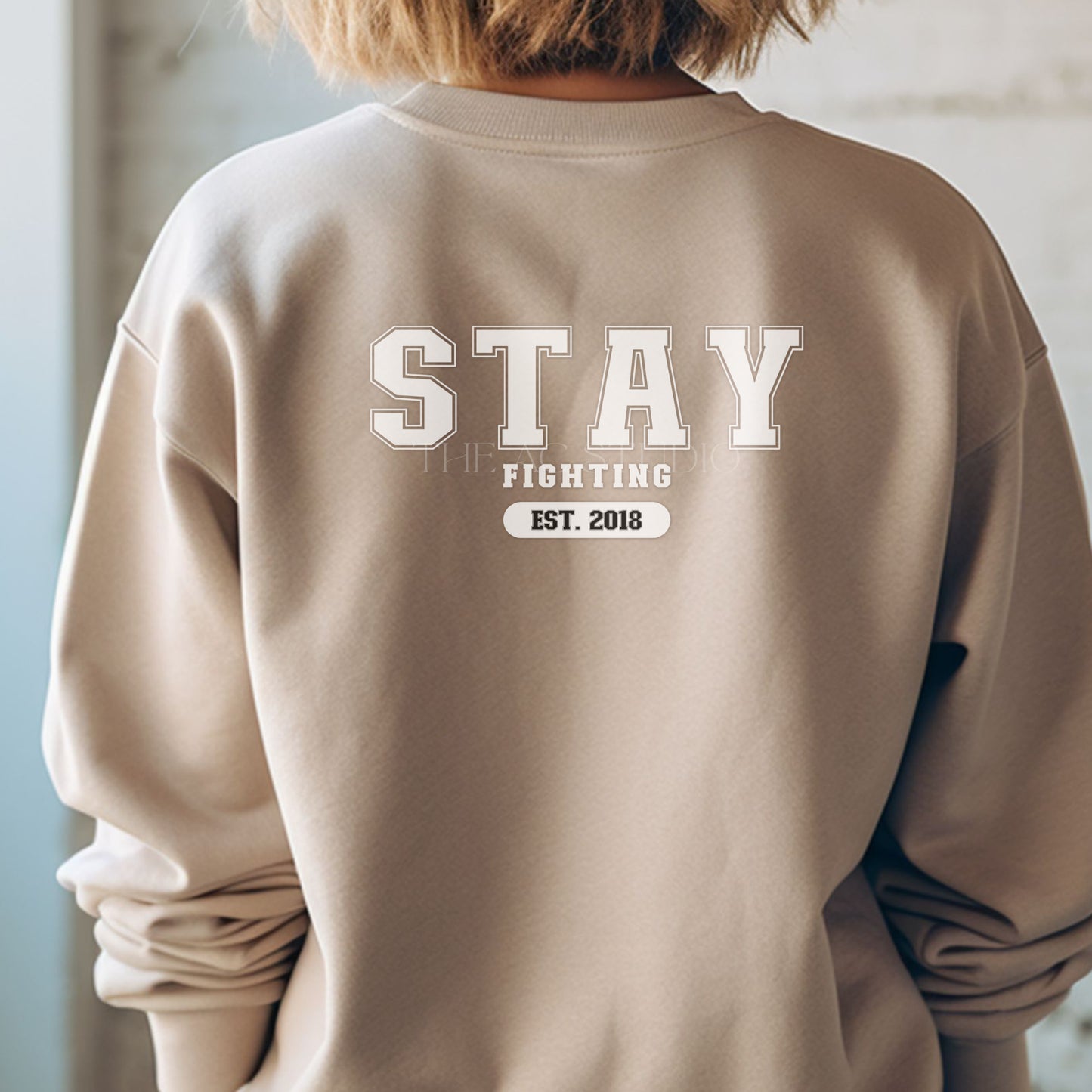 STAYMAS 2024 Sweatshirt in Sand