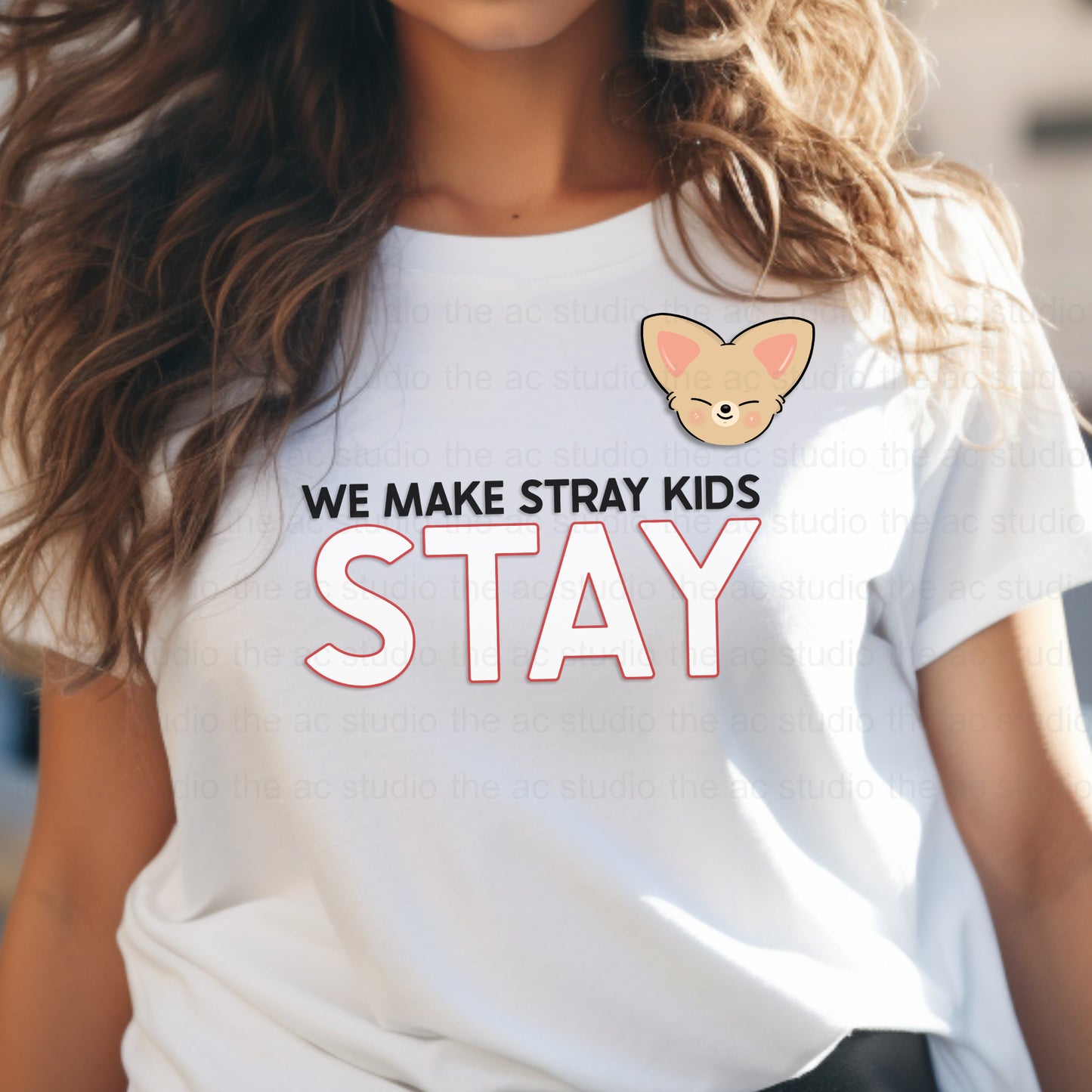 STAY - We Make SK Stay T-Shirt (White)